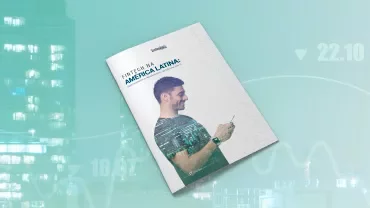 Portada de un informe titulado 'Futuro de la América Latina'.